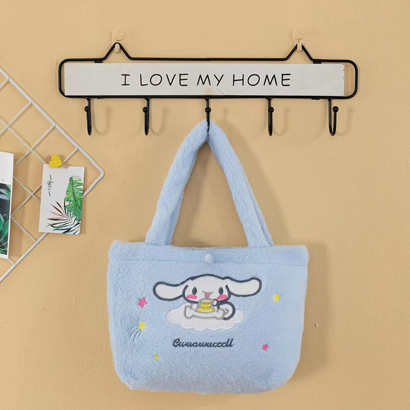 Cartoon Fuzzy Handbag