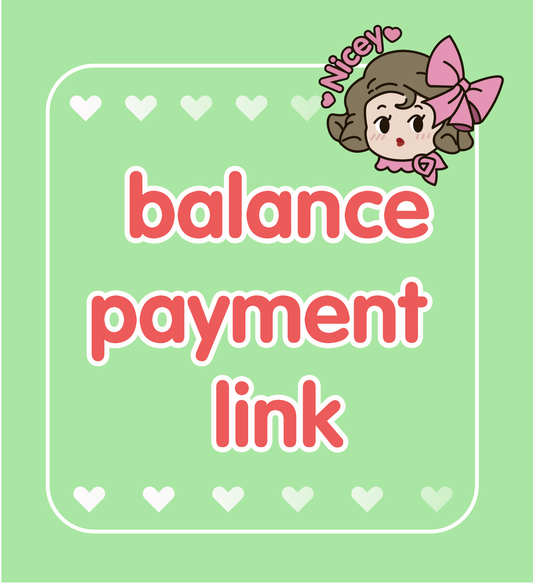balance payment link（free shipping）