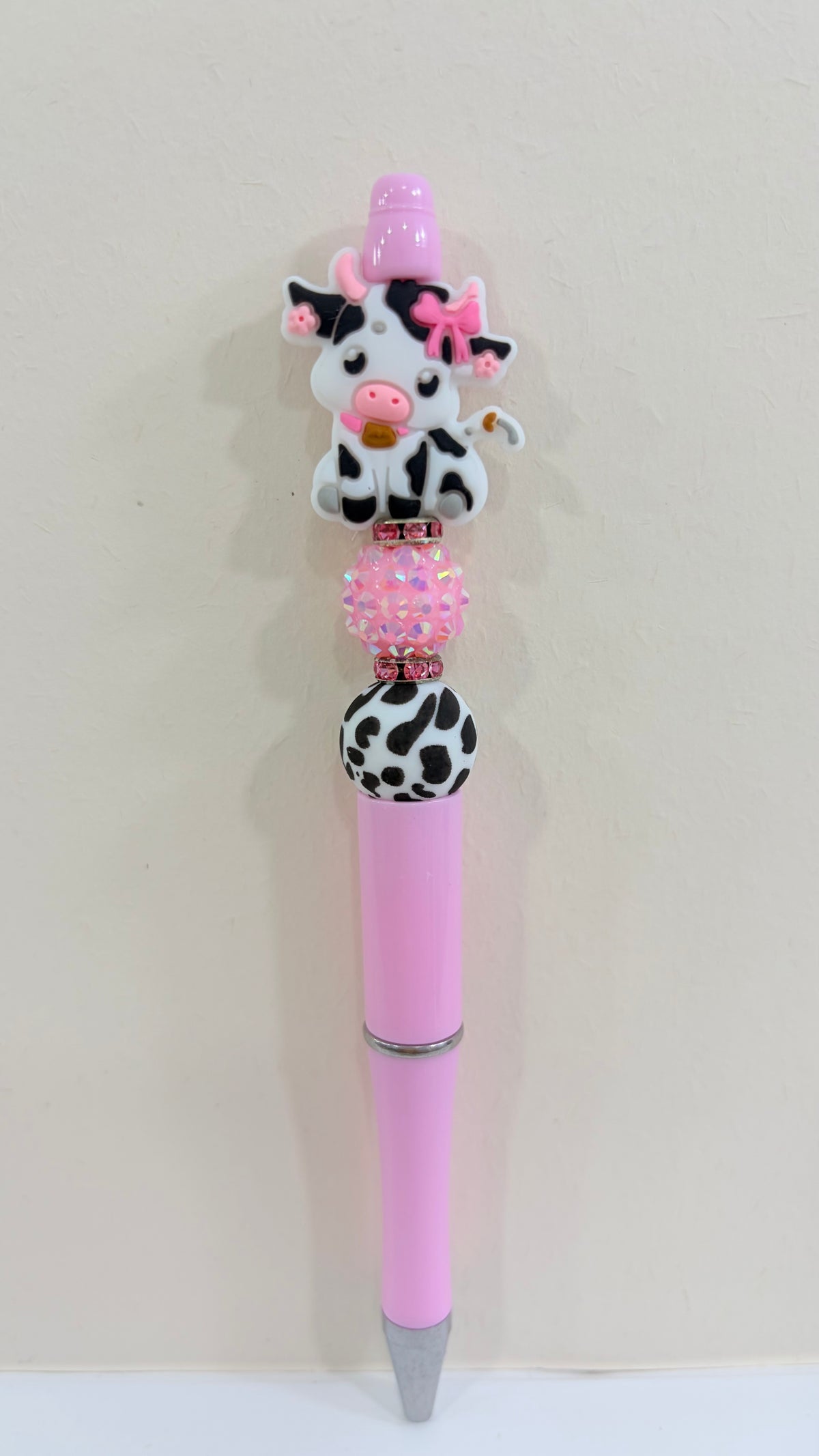 cow bead pen and Keychain